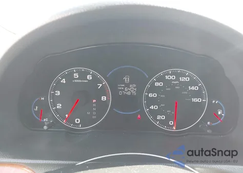 2005 Acura Tsx z USA, uszkodzony, nr VIN JH4CL96815C017366